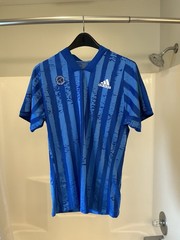 Pair Of 2 Adidas Primeblue Freelift Tennis Shirts (Medium – Slim)