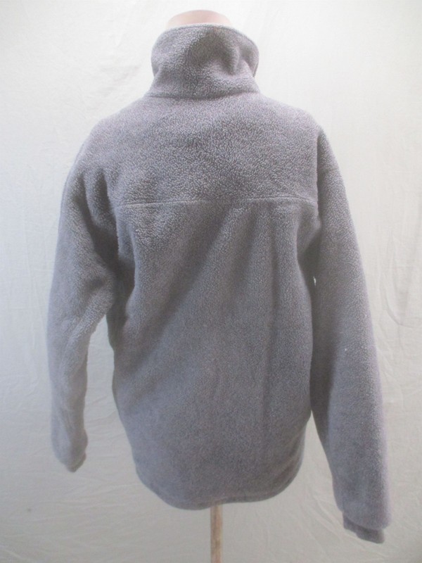 Columbia Size XL Men Gray Sherpa 1/2 Zip Pockets High Neck Outdoor Pull Over 220 gallery