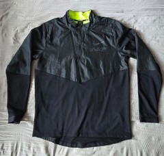 Nike Element Half-Zip Hybrid GX Top – Black/Volt – Size – Large