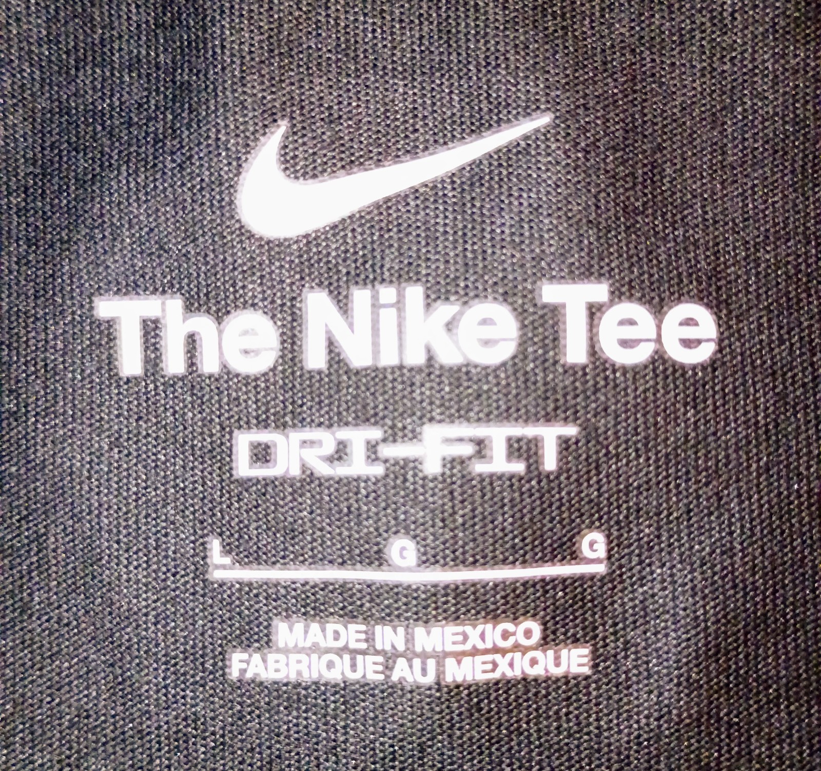 Men's Nike Dri Fit Lebron Strive for Greatness Graphic Black Shirt L gallery