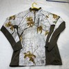 Realtree Xtra Colors Men's Activewear 1/4 Zip Pullover Camo Hunting Top Size L gallery
