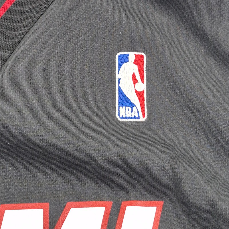 ADIDAS Top Medium Black Men's 100% Polyester Basketball NBA Miami 6 LeBron James gallery
