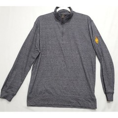 Weatherproof Vintage 1948 1/4 Zip Pullover Gray Men Large L Embroidered Classic
