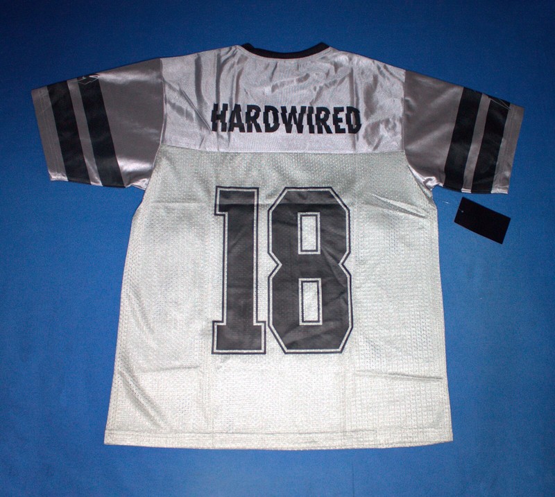 Hardwired...To Self-Destruct Metallica Sports Jersey Thrash Metal Band Gray Mesh gallery