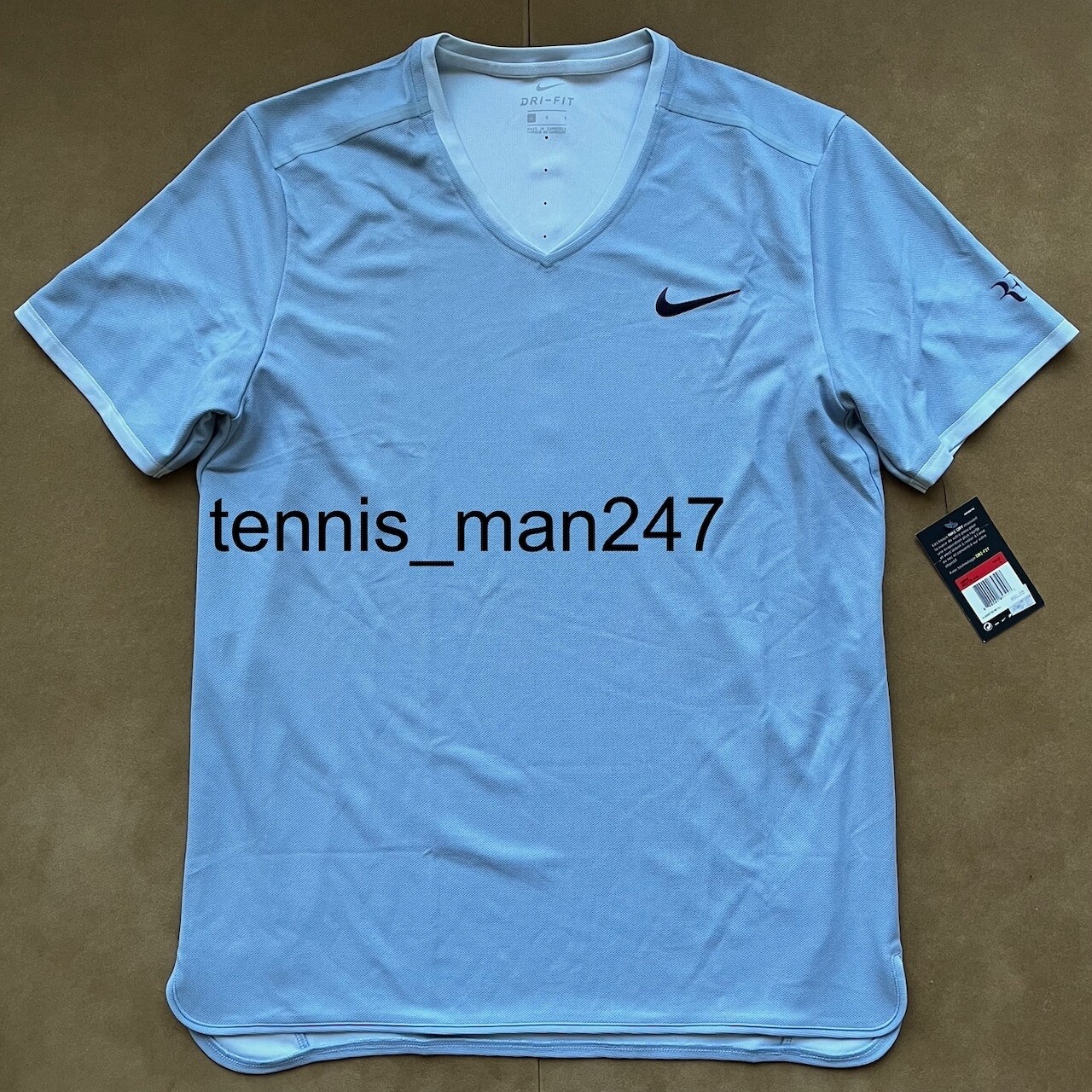 Nike Roger Federer RF 2017 Perth Hopman Cup Tennis Shirt Rafa Nadal Vapor Large gallery
