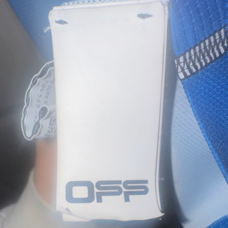 Off-White OFF ACTIVE Men's Blue Reflective Lightweight T-Shirt L Pullover gallery