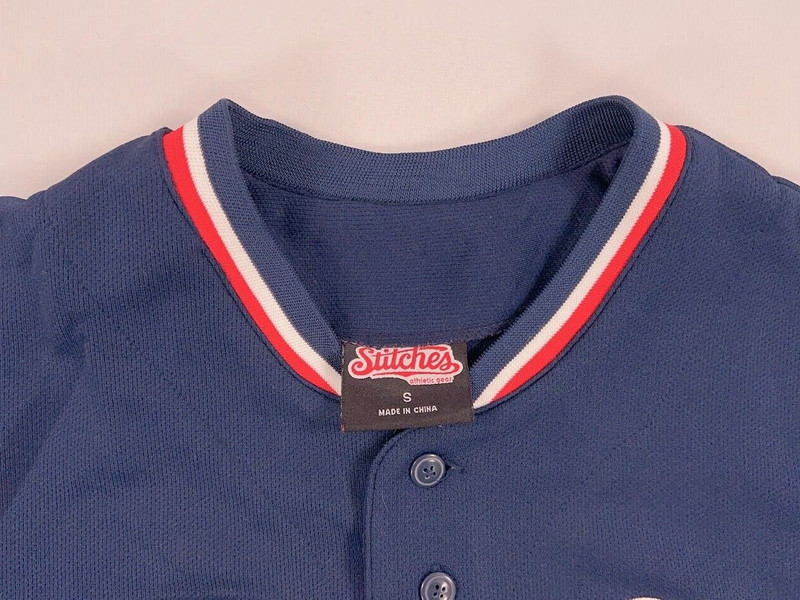 Boston Red Sox Blank Blue Jersey Size Small Baseball MLB Major League Ball gallery