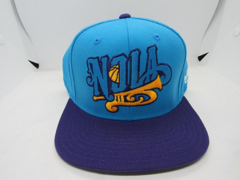 1988 New Orleans NOLA Pelicans Mens Size OSFA Adidas Snapback Flatbrim Hat $24 gallery