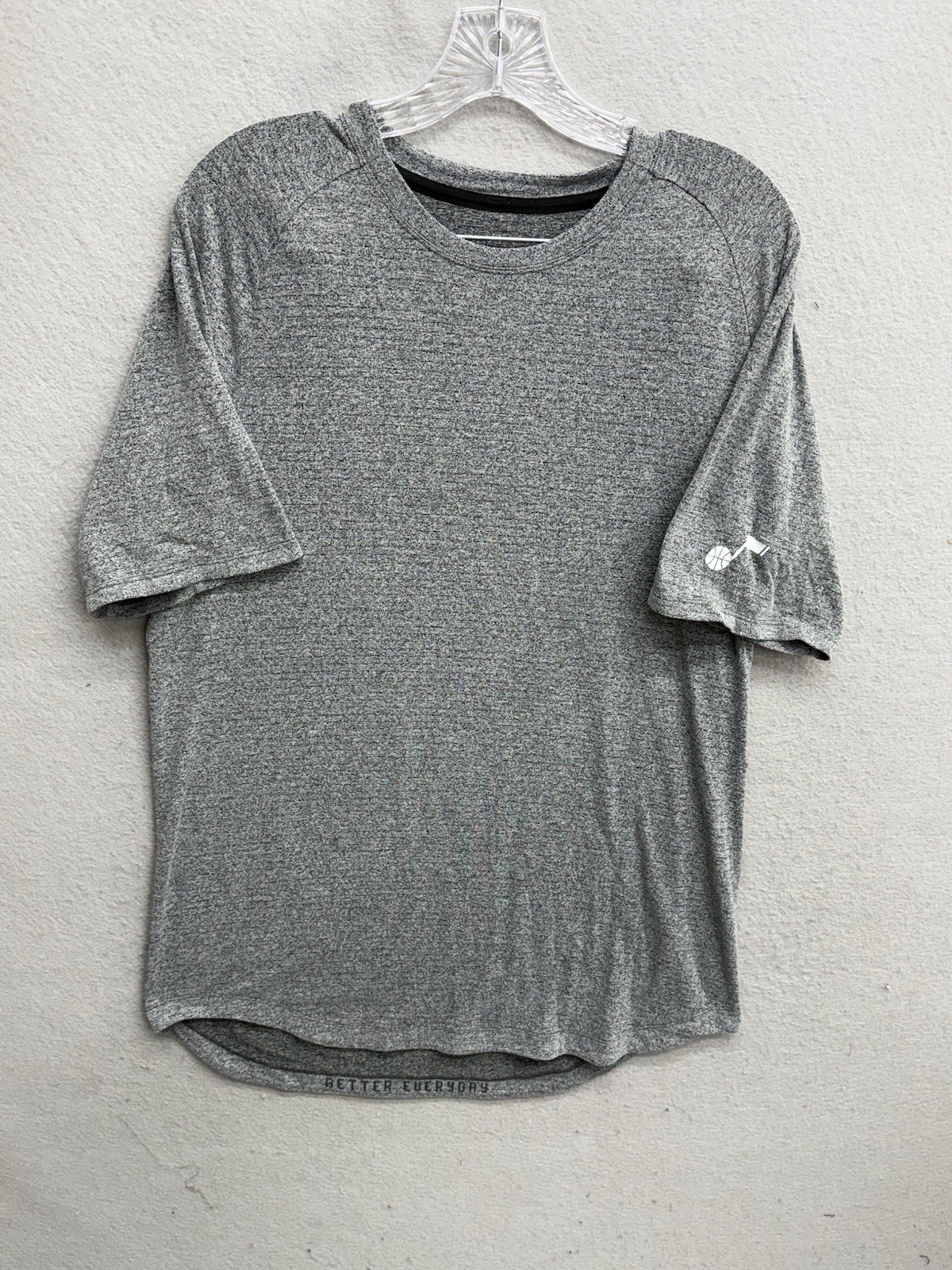 Lululemon Mens M Gray Heathered T Shirt Athleisure Utah Jazz Better Everyday gallery