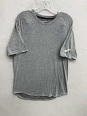 Lululemon Mens M Gray Heathered T Shirt Athleisure Utah Jazz Better Everyday