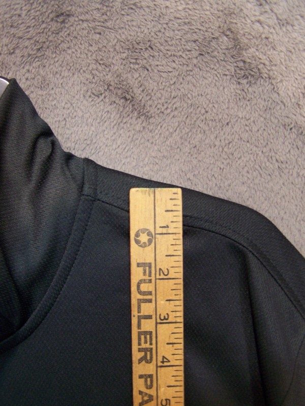 Snap On Shirt Adult Large Black Lightweight Pullover Logo LS 1/4 Zip Mens gallery