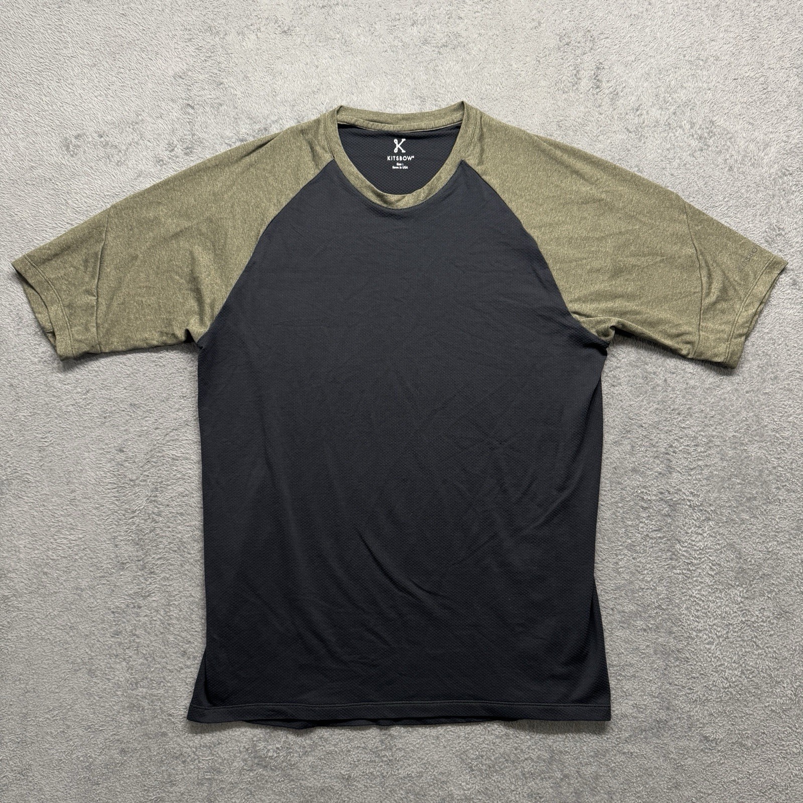 Kitsbow Superflow Cooling Shirt Men Large Mesh Cycling Jersey Tee Raglan Sleeve gallery