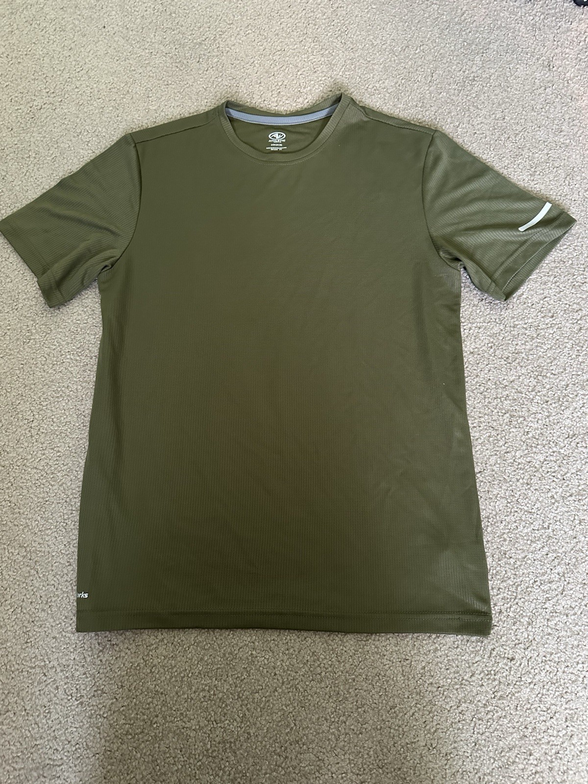Athletic Works Men's Breathable Dri-Works Short Sleeve Core T-Shirt NWT S 34-36 gallery