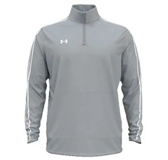 UA Men’s XL Command Warm-Up 1/4 Zip Pullover UA1383260 Mod Gray