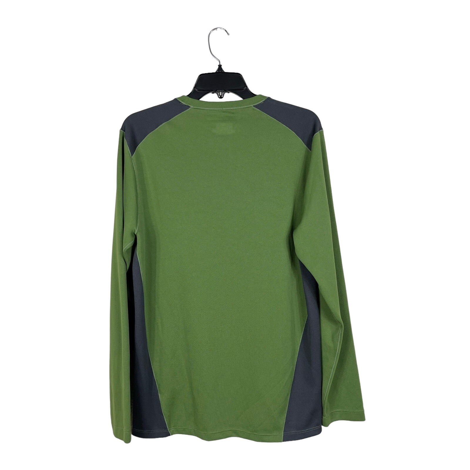 Eddie Bauer Sport Pullover Mens Sz M Active Fit Top Long Sleeve Round Neck Green gallery