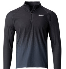 Nike Golf Men’s Tour Dri-FIT Advanced Half Zip Pullover Black FD5833 – 010 NWT