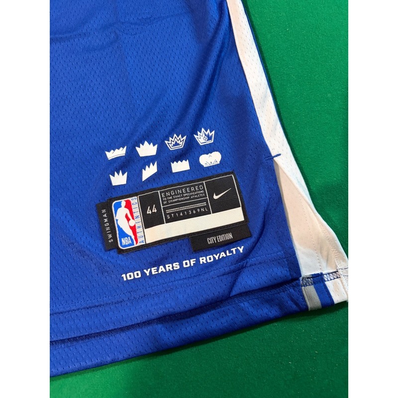 Domantas Sabonis Sacramento Kings Jersey Men Medium Blue City Edition DX8518-401 gallery