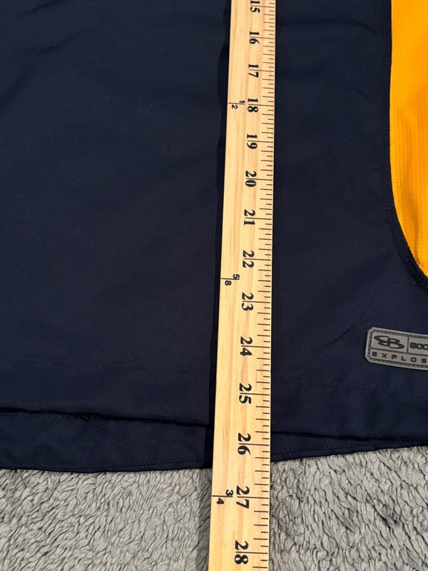 Boombah Short Sleeve Pullover Mens XS Blue Yellow 1/4 Zip Baseball Coaching gallery