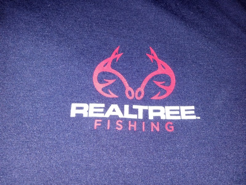 Realtree Fishing Sport Shirt XL American Flag Blue Stretch Active Dry Wicking gallery