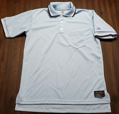 Cliff Keen Athletic Signature Series Gerry Davis Polo Mens Medium Blue