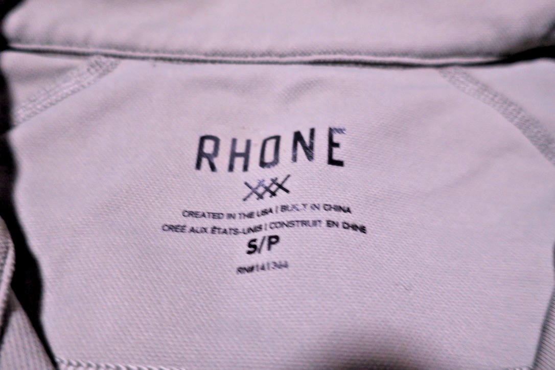 Rhone Session 1/4 Zip Pullover Mens Size S Performance Activewear 100895 gallery