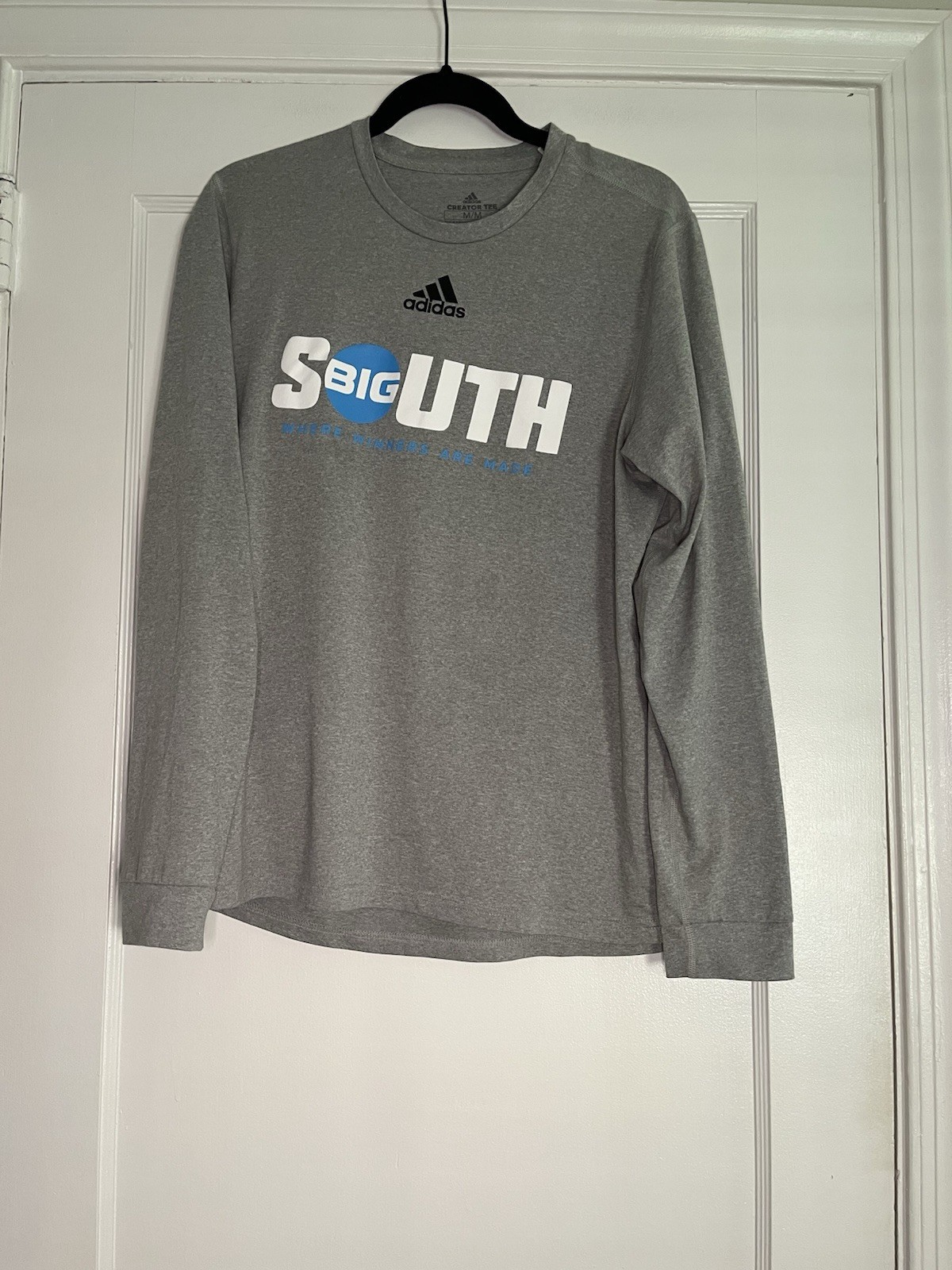 adidas Creator Tee AEROREADY Gray Long Sleeve Men's M Lightweight Polyester gallery