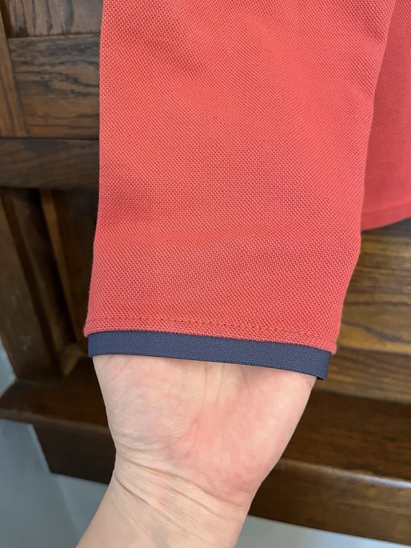 EUC! J. Crew Performance Red Half-zip Pullover with COOLMAX Technology Size L gallery