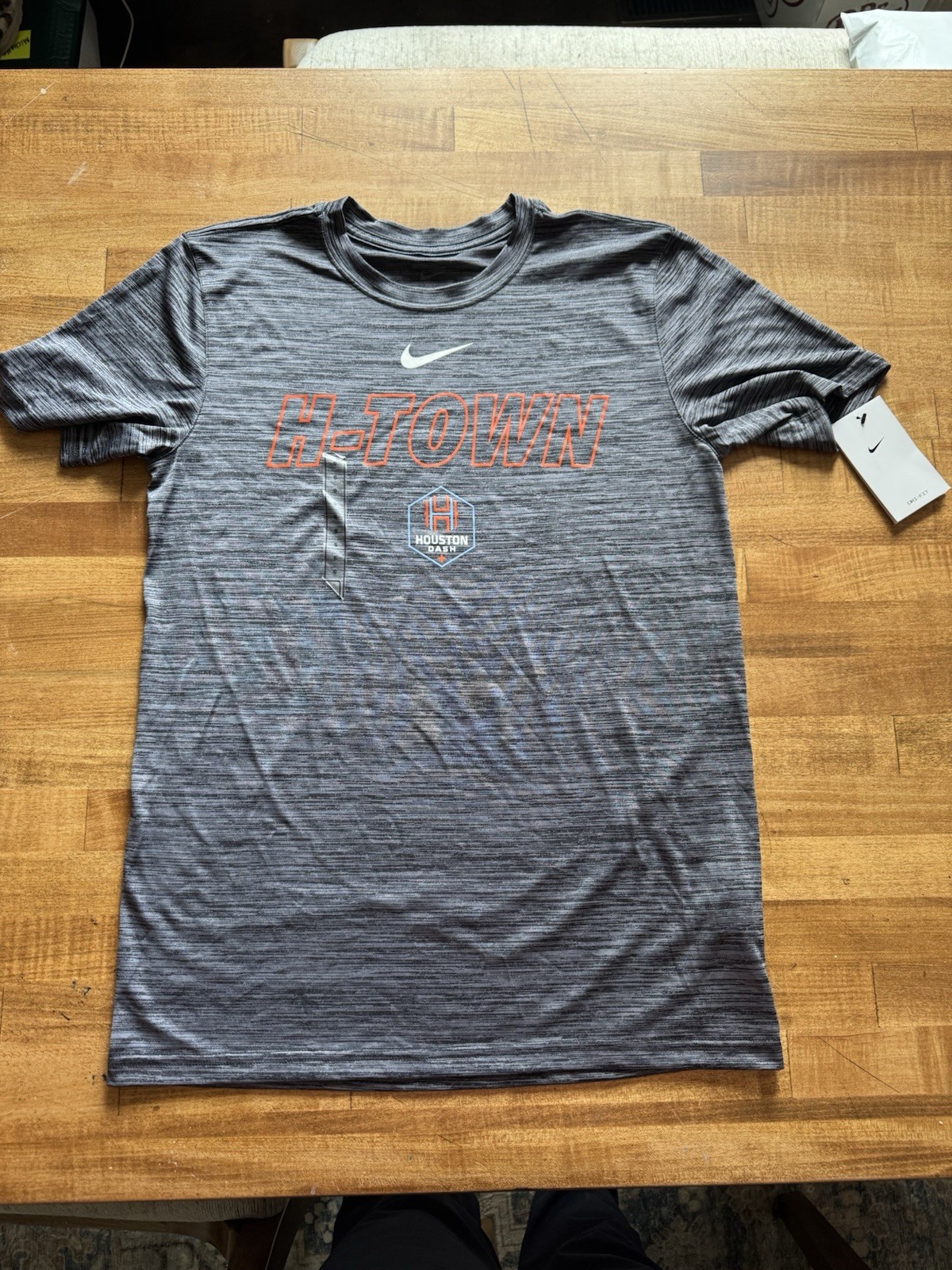 Nike Velocity Legend Tee Houston Dash Dri-Fit Size Small gallery