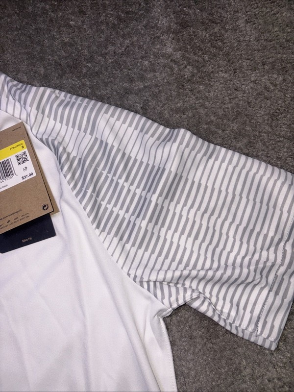 Nike Dri-FIT Academy Soccer Performance Sz S Slim Fit Jersey L White DH8033-100 gallery