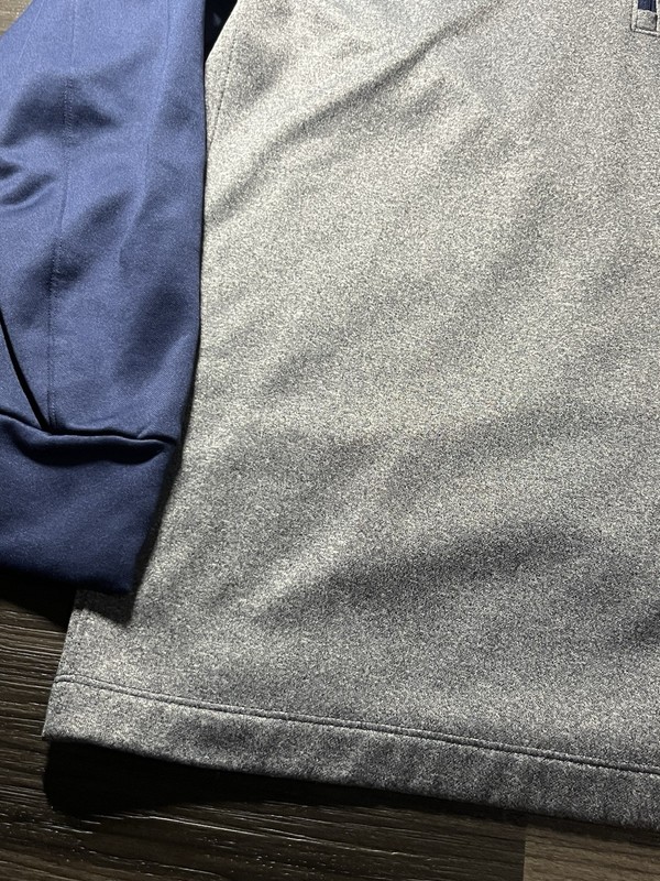 Nike Gray And Blue 1/4 Zip Pullover Men’s Size Large gallery