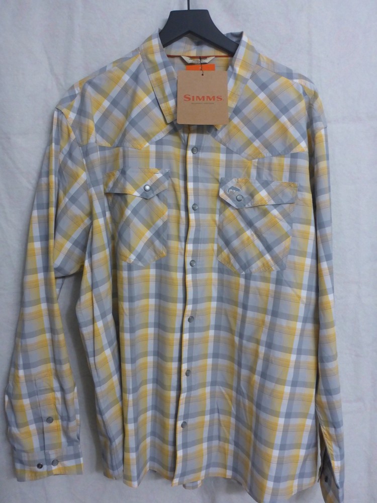 Simm's Brakett Shirt Long sleeve XXL