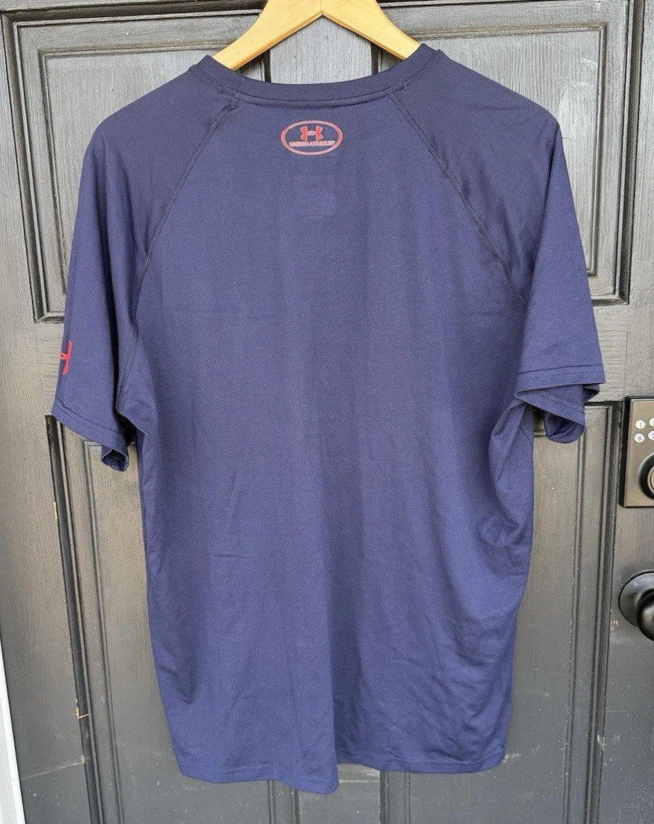 RARE Under Armour x Transformers Autobots Crest Alter Ego T-Shirt Mens Large gallery