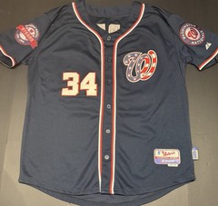 2015 Bryce Harper Washington Nationals – Majestic Authentic Cool Base – Sz 40
