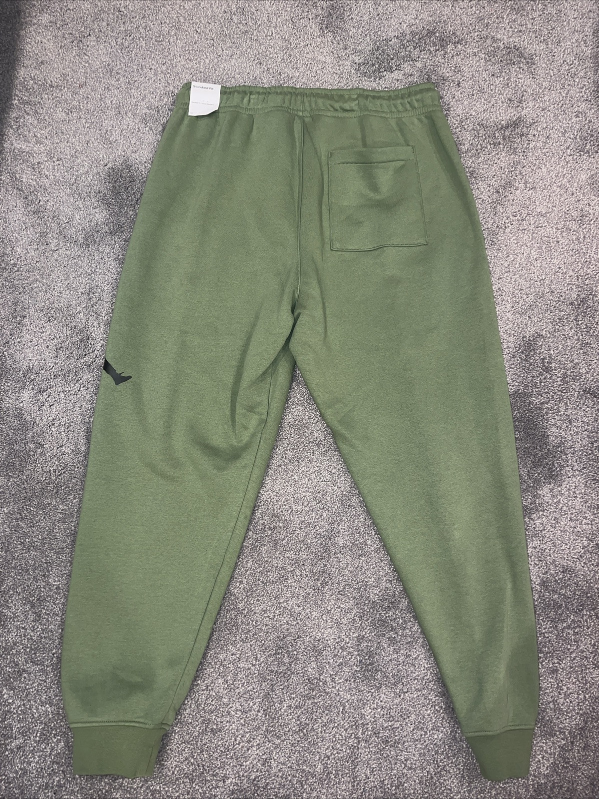 Nike Air Jordan Flight Baseline Fleece Pants Joggers Olive Green XL FD7345-340 gallery