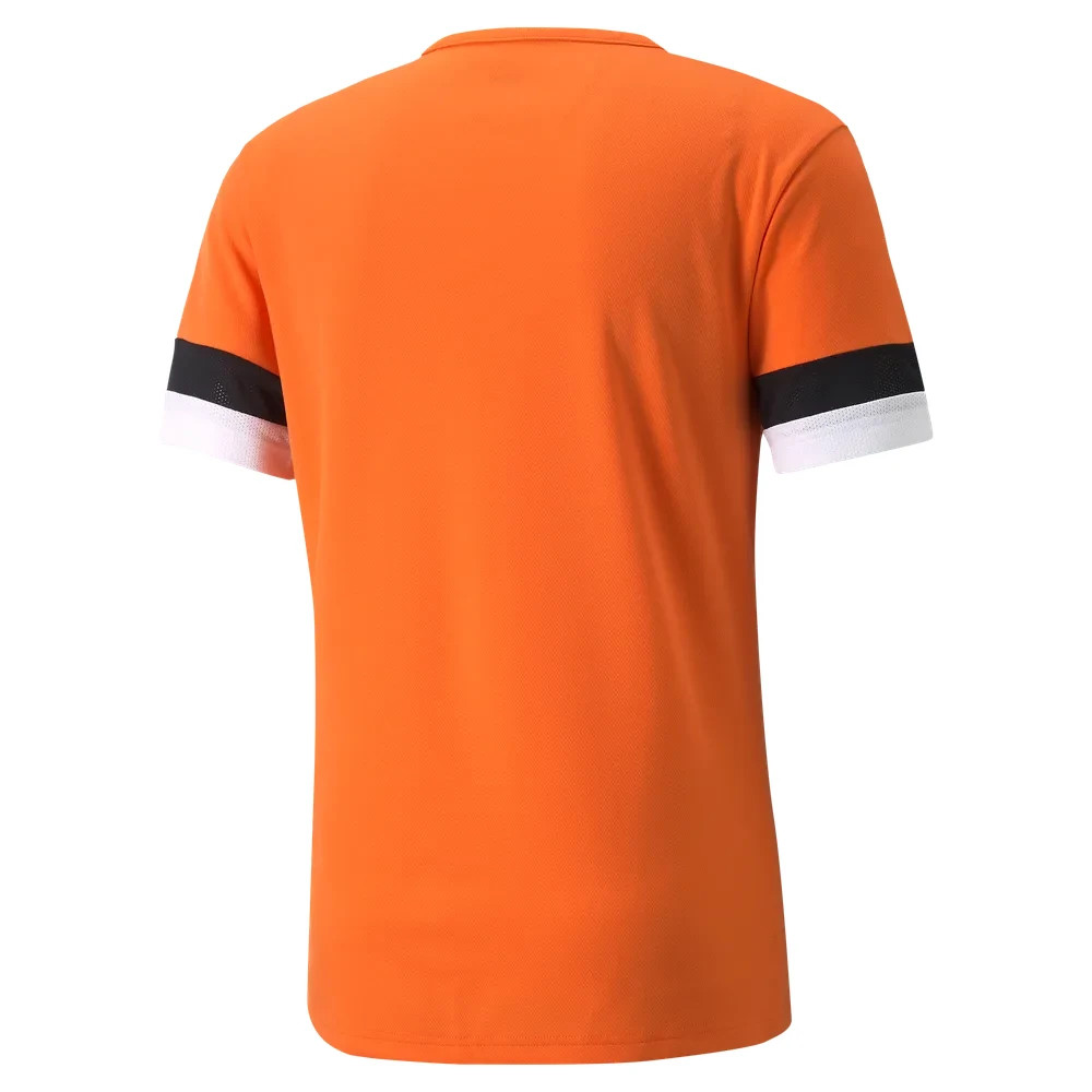 Puma TeamRISE Mens T Shirt DryCELL Crew Sports Gym Football Top Tee Orange S-3XL gallery