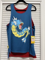 POKEMON X TARGET Exclusive Reversible GYARADOS MAGIKARP Jersey SMALL Red Blue