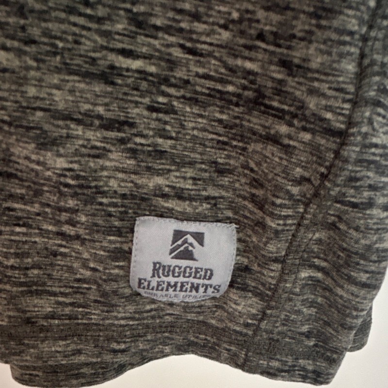 Rugged Elements Durable Utility Long Sleeve Top XL Gray Polyester Spandex Soft gallery