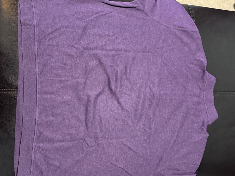 Peter Millar Men's 3X Big & Tall Purple 1/4 Zip Mock Neck Pullover Top gallery