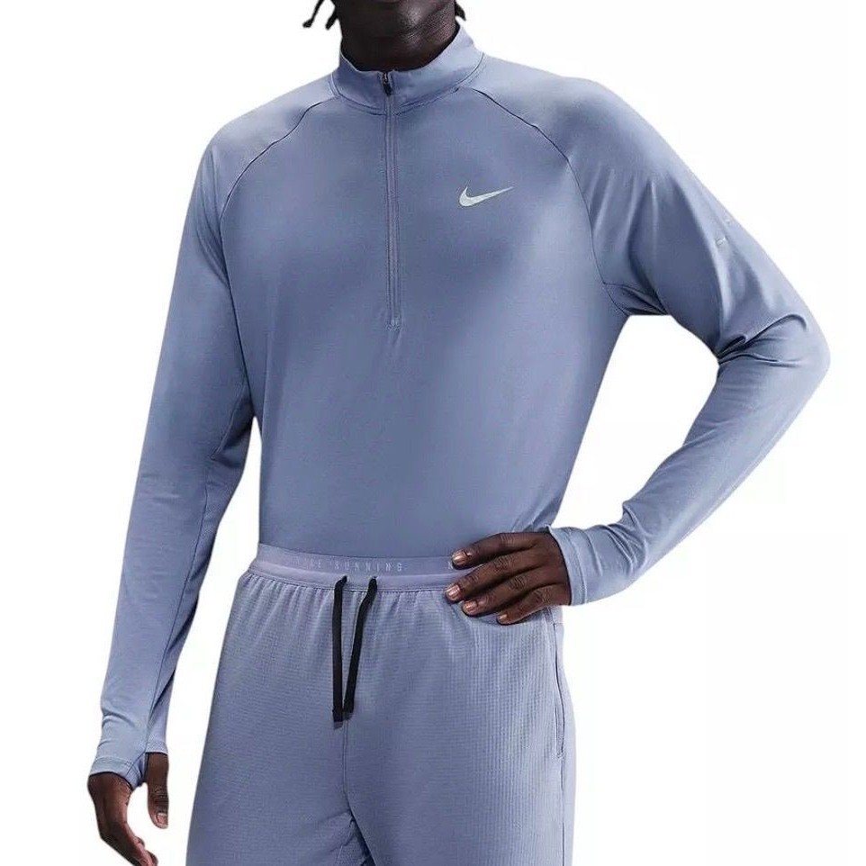 Nike Men's Dri-FIT Stride 1/2-Zip Midlayer Running Shirt World Stride Small gallery