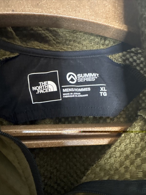 THE NORTH FACE summit futurefleece lt 1/2 zip Athlete-Military Olive Men's XL gallery
