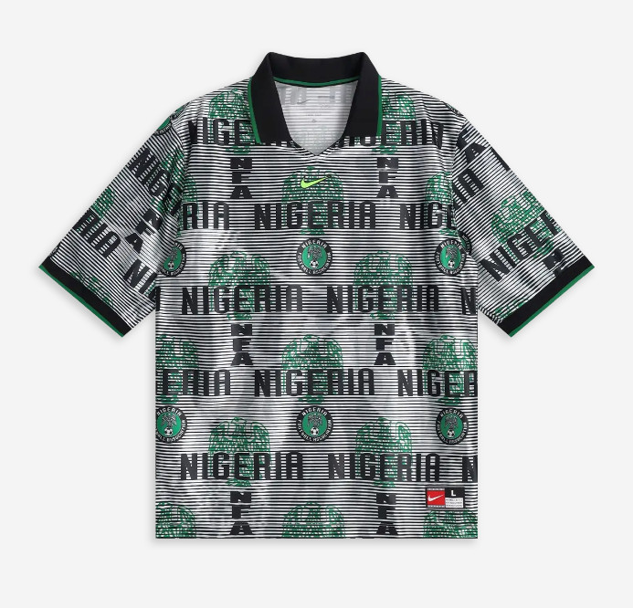 Nike Nigeria Dri-FIT Energy Short Sleeve T-shirt Man Jersey Green IH1278-100 gallery