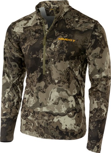 Muddy TRX Lightweight Quarter Zip Shirt Veil Canyon Grey XL MUD-LW-QZ-VCG-XL gallery