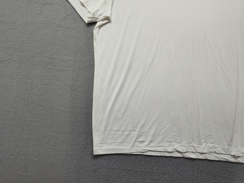 32 Degrees Men Athletic Shirt 2XL White Crew Neck Short Sleeve Gym Yoga Workout gallery