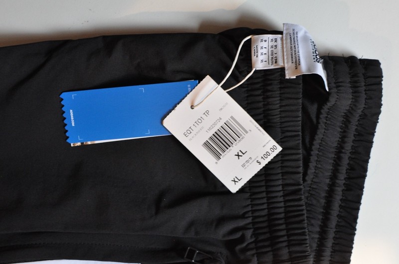 Adidas equipment EQT track pants Mens XL black/white gallery