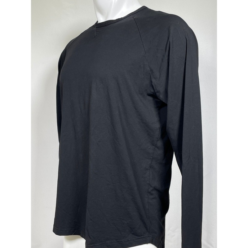Paragon Black Long Sleeve Activewear Performance T-Shirt Men's LARGE gallery