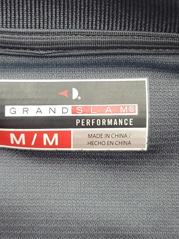Grand Slam Men Polo Medium Grey Golf China Performance Athletic Stylish Quality gallery