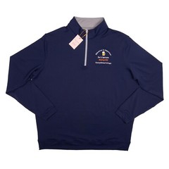 NWT Peter Millar Gettysburg College Perth Performance 1/4 Zip #ME0EK40 Mens XL