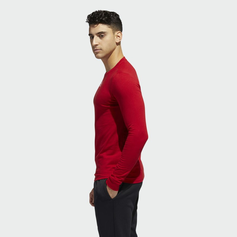 adidas Men's Amplifier Creweck Long Sleeve Tee EK0199 gallery