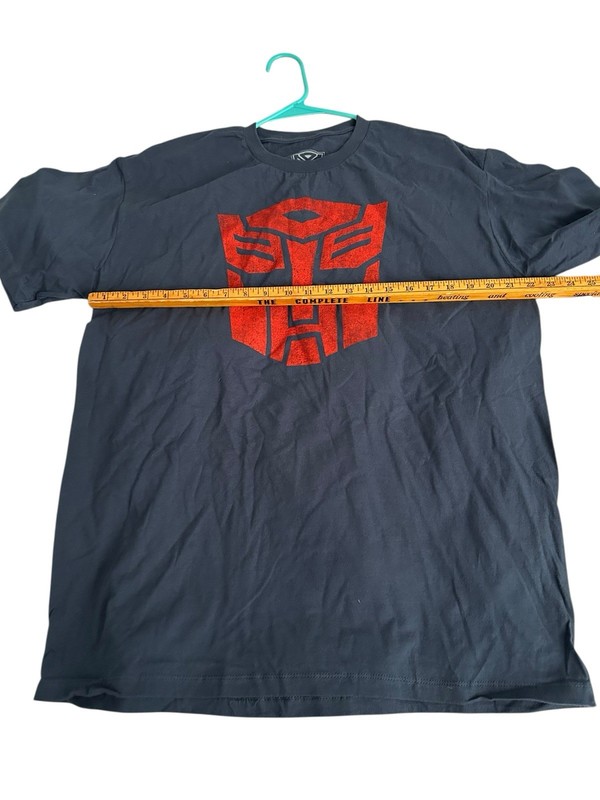 Transformers Mad Engine AutoBots Logo Navy Blue Shirt Mens XL New NWOT gallery