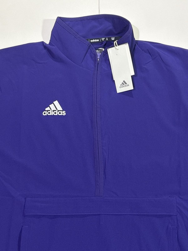 Adidas Men's Coach Long Sleeve 1/4 Zip Top Jacket IW2423 Size M NWT gallery